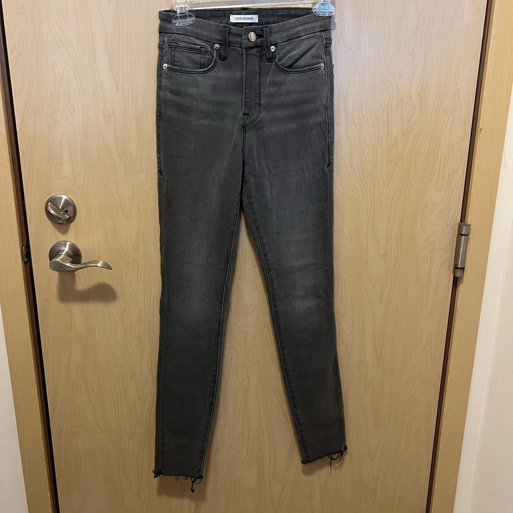 Good American high rise skinny jeans